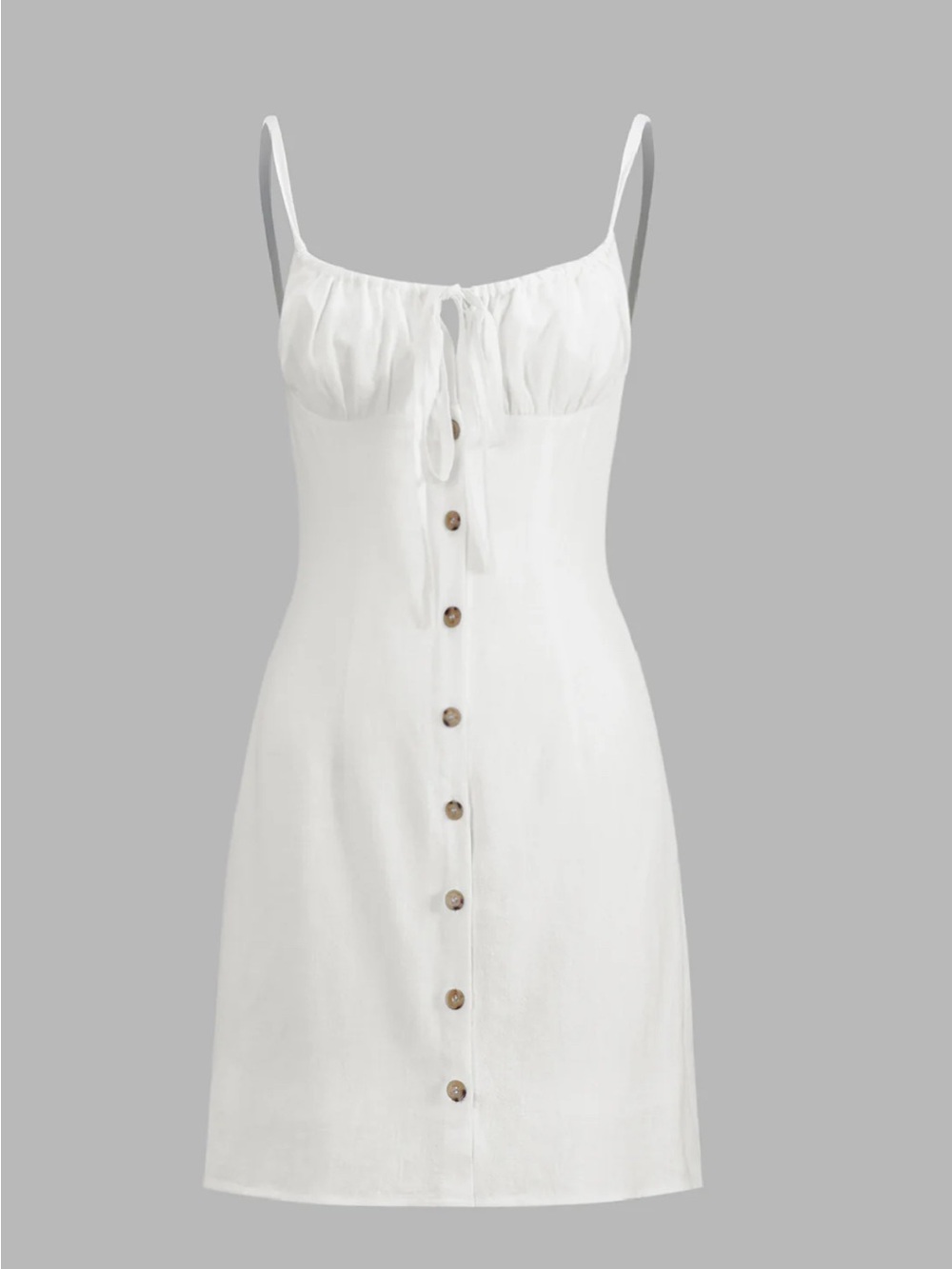 Linen Mini Dress